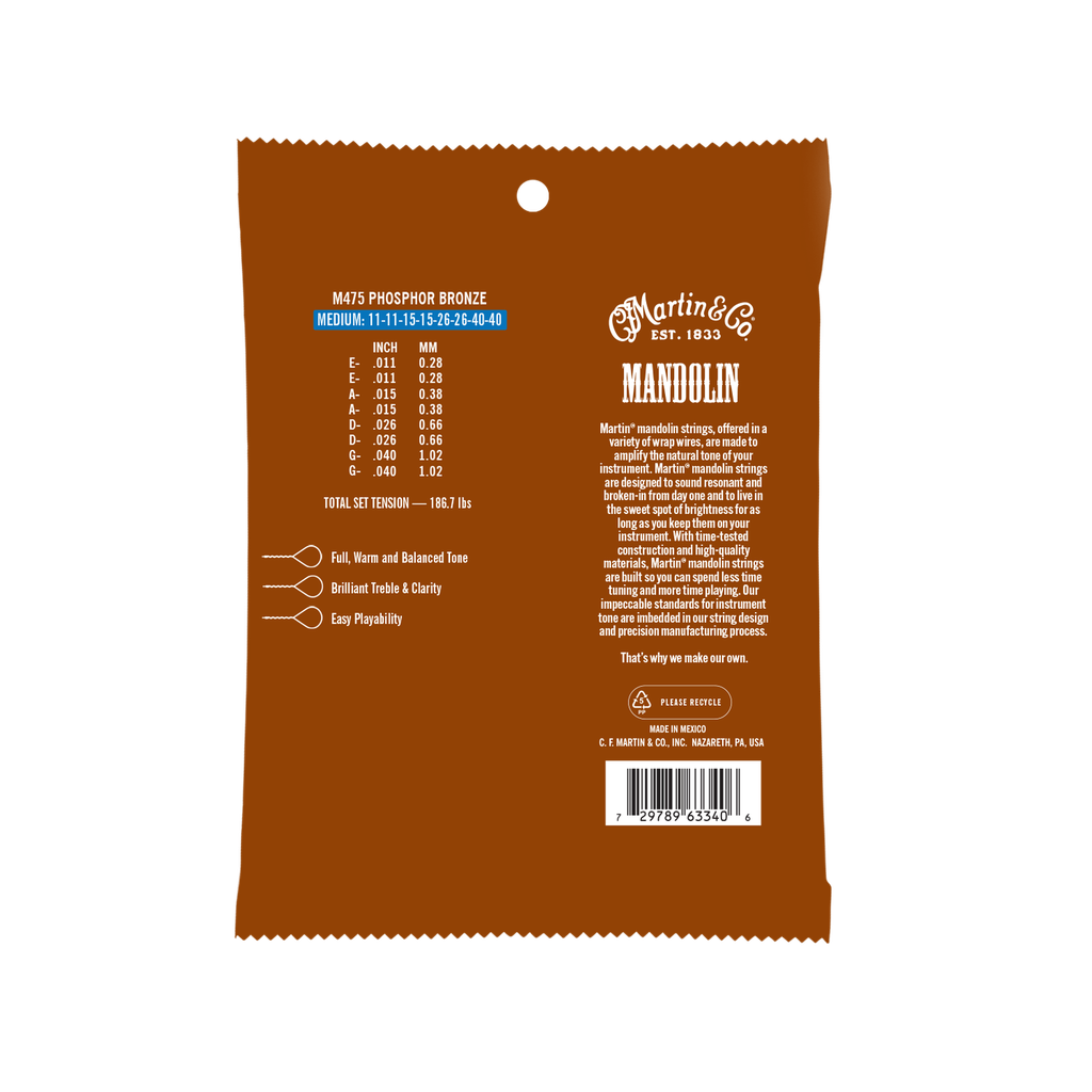 Martin Phosphor Bronze Mandolin Strings