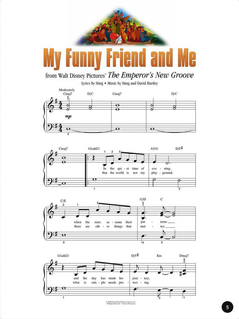 Disney My First Song Book (Volume 2)