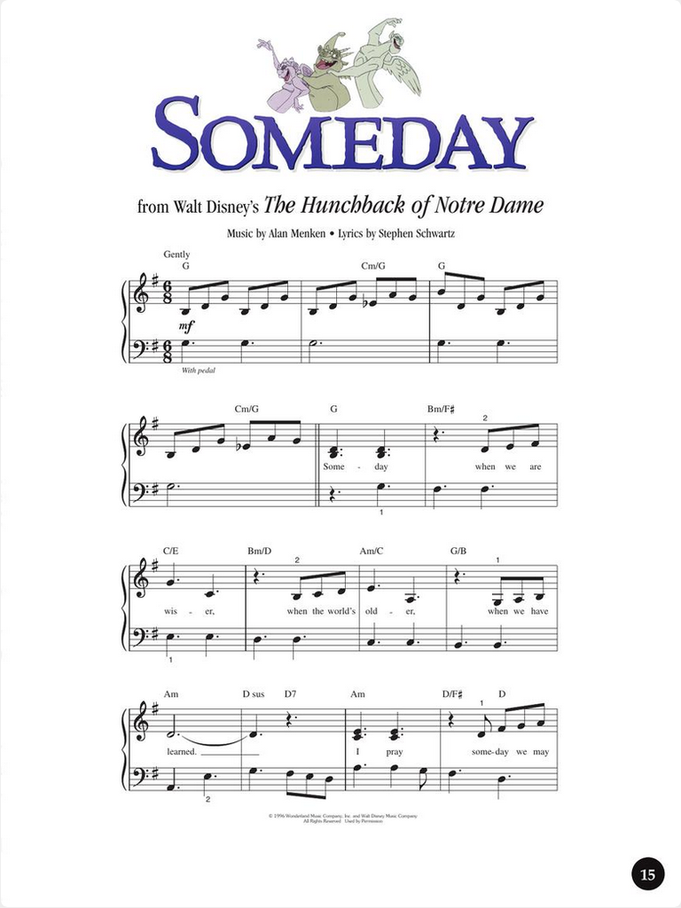 Disney My First Song Book (Volume 2)