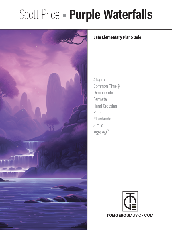 Purple Waterfalls