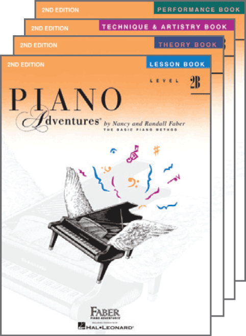 Faber Piano Adventures Level 2B 2nd Ed.