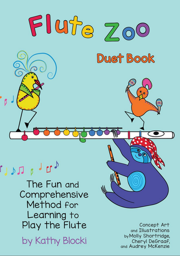 Flute Zoo Duet Book
