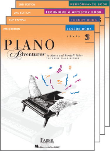 Faber Piano Adventures Level 2B 2nd Ed.