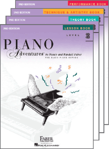 Faber Piano Adventures Level 3B 2nd Ed