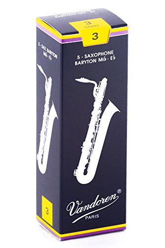Vandoren Traditional Bari (Eb) Saxophone Box 5 Reeds