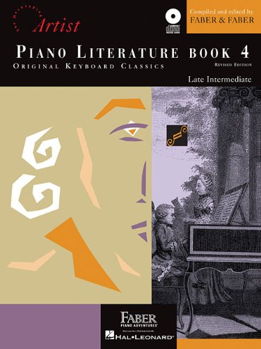 Faber Artist Preparatory Piano Literature 