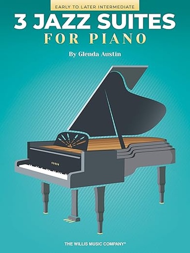 [HL00324187] 3 Jazz Suites for Piano, Austin