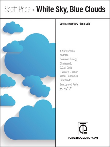 [TGM00066] White Sky, Blue Clouds