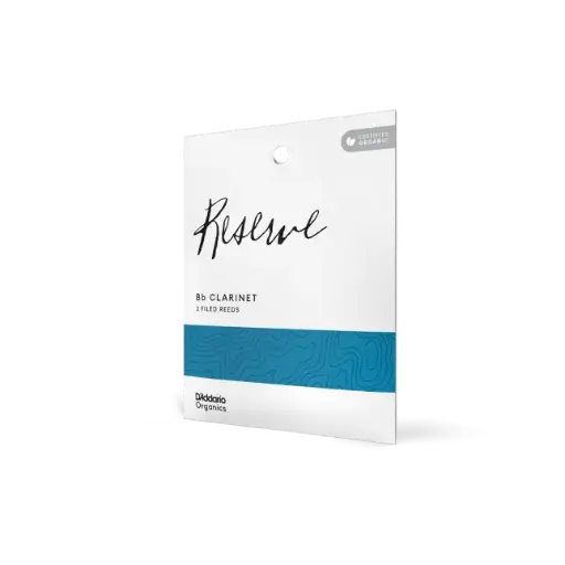 [ODCR0320] D'Addario Organics: 3.0 Reserve Bb Clarinet 3 Filed Reeds